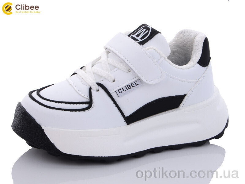 Кросівки Clibee-Apawwa LC950 white-black